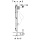 GEBERIT SIGMA Duofix Montageelement für Urinal Universal H: 112-130 cm