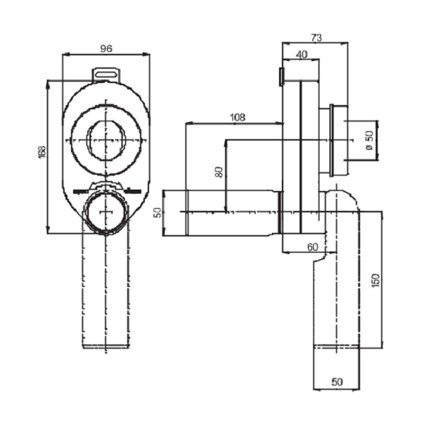 VILLEROY & BOCH O.NOVO Keramik Absaug Urinal mit Deckel,in verschiedenen Ausführungen