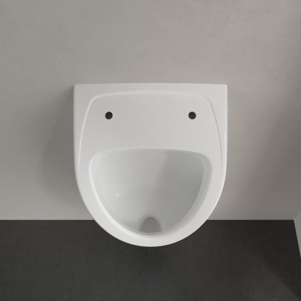 VILLEROY & BOCH O.NOVO Keramik Absaug Urinal mit Deckel, weiß