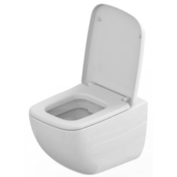 VIGOUR WHITE  WC-Sitz rund mit Absenkautomatik, weiß