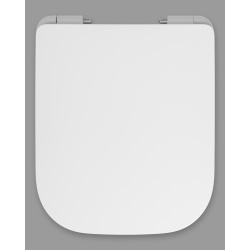 VIGOUR DERBY PLUS Wand-WC spülrandlos +5cm Behindertengerecht und SoftClose WC-Sitz, weiß