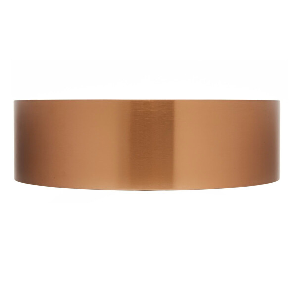 AURUM Edelstahl Aufsatzwaschbecken gebürstet Ø 38 cm, verschiedene Farben