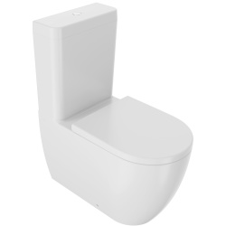 BB ARC Stand-Kombi-WC spülrandlos mit SoftClose...