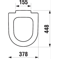 JIKA Stand-Kombi-WC mit SoftClose WC-Sitz, weiß