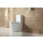BB BREVIS Stand-Kombi-WC Wasseranschluss links/rechts spülrandlos mit SoftClose WC-Sitz, weiß