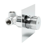 SAT EVOLUTION Unterputz Dusch-Brausebatterie Messing mit Einbaukörper, Chrom