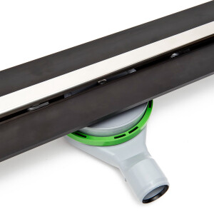 SAT FLEXI Duschrinne 100 cm Edelstahl kürzbar...