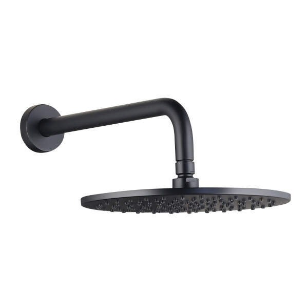 BB Rain Unterputz Duschsystem mit Thermostat und Umsteller, Handbrause & Brauseschlauch + Brausearm & Rain Kopfbrause, verschiedene Farben