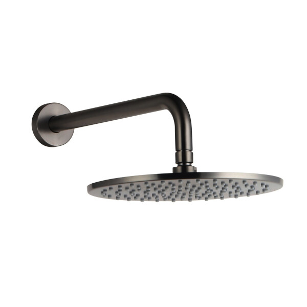 BB Rain Unterputz Duschsystem mit Thermostat und Umsteller, Handbrause & Brauseschlauch + Brausearm & Rain Kopfbrause, verschiedene Farben