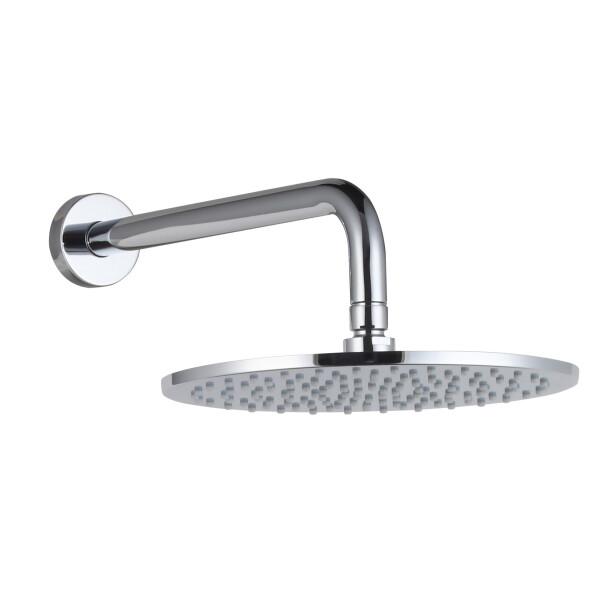 BB Rain Unterputz Duschsystem mit Thermostat und Umsteller, Handbrause & Brauseschlauch, Brausearm & Rain Kopfbrause, Duschstange & Brausehalter, verschiedene Farben