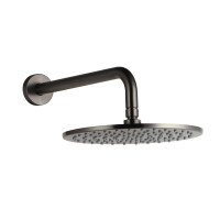 BB Rain Unterputz Duschsystem mit Thermostat und Umsteller, Handbrause & Brauseschlauch, Brausearm & Rain Kopfbrause, Duschstange & Brausehalter, verschiedene Farben