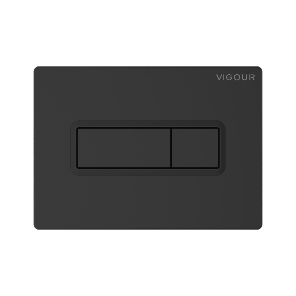 CONEL WC Vorwandelement mit VIGOUR TEES Betätigungsplatte, verschiedene Farben