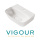 VIGOUR VOGUE Waschtisch ProtectPlus Beschichtung 45x33cm, weiß