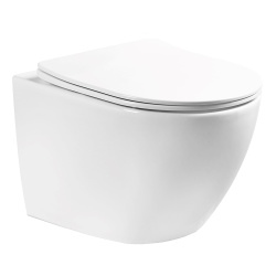 AquaNovo Wand WC spülrandlos mit SoftClose WC-Sitz...