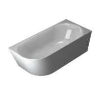 VIGOUR DERBY Raumeck  Badewanne Acryl mit Verkleidung o. Überlauf 180 x 80 cm weiß glanz, verschiedene Ausführungen