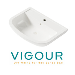 VIGOUR ONE Waschtisch weiß, in zwei Größen erhältlich