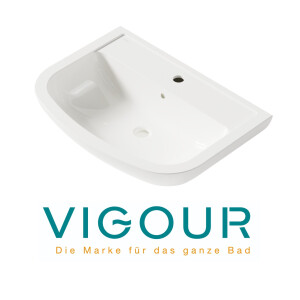 VIGOUR ONE Waschtisch 65 x 47 cm, weiß