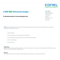 CONEL CARE Bio Allzweckreiniger mit Grapefruitöl 500ml Handsprayflasche