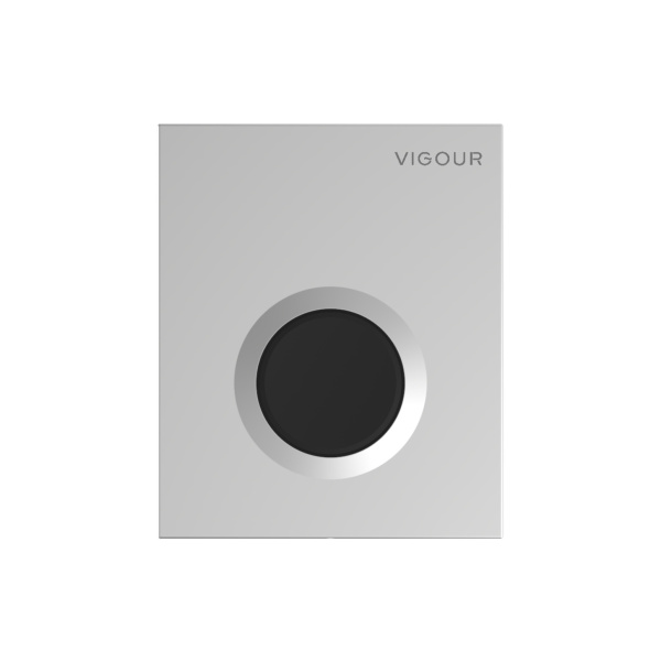 VIGOUR DON Urinal-Abdeckplatte infrarot Netzbetrieb 230V, verchromt