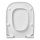 VIGOUR VOGUE kompakt WC-Sitz mit SoftClose und TakeOff Funktion, weiß