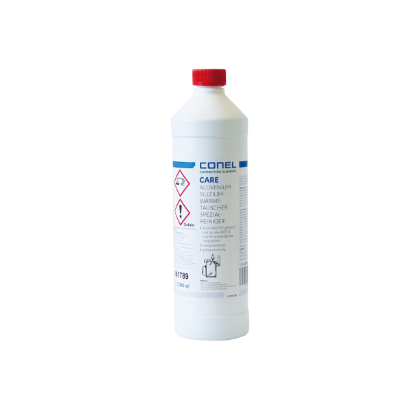 CONEL CARE Alu-Silizium-Wärmetauscher Spezialreiniger 1l-Flasche