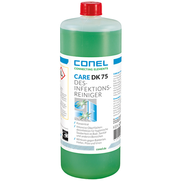 CONEL CARE DK 75 Desinfektions-Reiniger 1 Ltr. Flasche Konzentrat