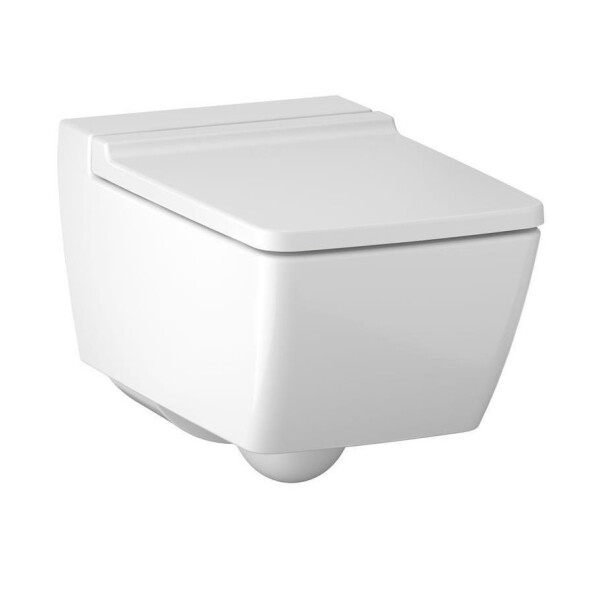 Geberit Xeno² Wand-WC Set spülrandlos mit SoftClose TakeOff WC-Sitz, weiß