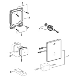GROHE Tectron Skate Fertigmontageset für Urinal Infrarot-Electronic 230V