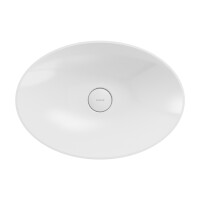 VIGOUR Individual 3.0 Aufsatzschale oval 60 x 42 cm aus Mine