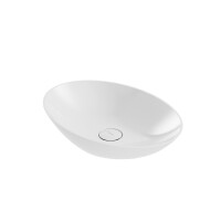 VIGOUR Individual 3.0 Aufsatzschale oval 60 x 42 cm aus Mine