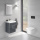 VILLEROY&BOCH AVENTO Kombi-Pack Wand-WC ohne Spülrand mit CeramicPlus WC-Sitz SlimSeat