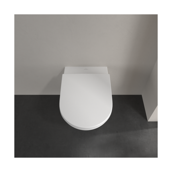 VILLEROY & BOCH Subway 3.0 Wand-WC spülrandlos TwistFlush mit Softclose WC-Sitz, weiß