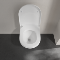 VILLEROY & BOCH Subway 3.0 Wand-WC spülrandlos TwistFlush mit Softclose WC-Sitz, weiß