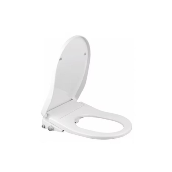 BB INFINITY AXENT Wand WC spülrandlos mit Bidet WC-Sitz, weiß