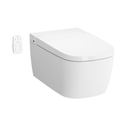 VITRA V-CARE COMFORT 1.1 Wand-WC mit Bidetfunktion und...