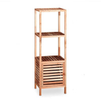 Naturel Home Holz Standregal 35,5 x 123 x 39,5 cm matt...