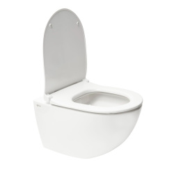 OEM VitrA Sento Wand-Tiefspül.WC ohne Spülrand mit SoftClose WC-Sitz, weiß