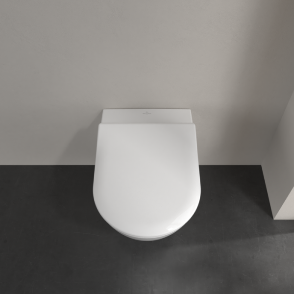 VILLEROY & BOCH Subway 2.0 Wand-WC Direct Flush Combi-Pack mit WC-Sitz Slim Quickrelease und Softclose, weiß