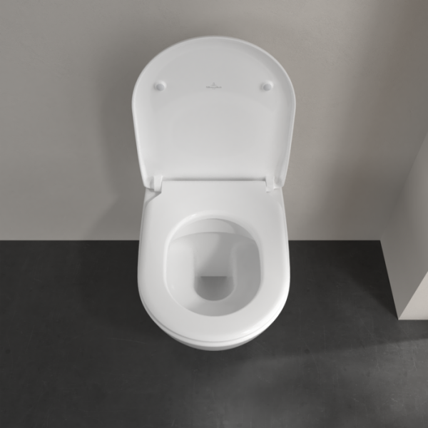 VILLEROY & BOCH Subway 2.0 Wand-WC Direct Flush Combi-Pack mit WC-Sitz Slim Quickrelease und Softclose, weiß