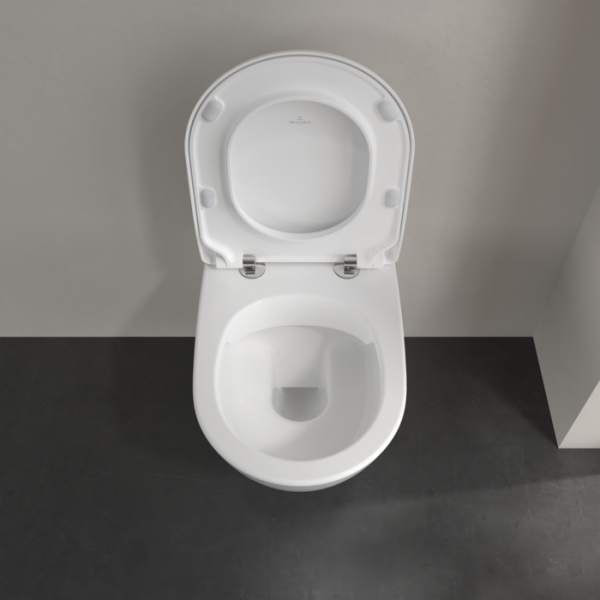 VILLEROY & BOCH Subway 2.0 Wand-WC Direct Flush Combi-Pack mit WC-Sitz Slim Quickrelease und Softclose, weiß