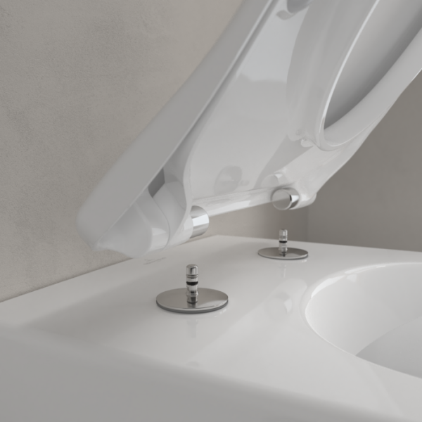 VILLEROY & BOCH Subway 2.0 Wand-WC Direct Flush Combi-Pack mit WC-Sitz Slim Quickrelease und Softclose, weiß