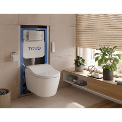 TOTO Vorwandelement für WASHLET mit automatischer...