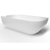 Swiss Aqua Technologies Eckbadewanne aus Gussmarmor 175 x 82