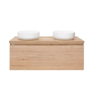 NATUREL Savona Badezimmerunterschrank mit Schublade,...