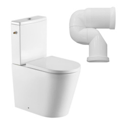 SAT FINE Stand-Kombi-WC-Set Abgang senkrecht...