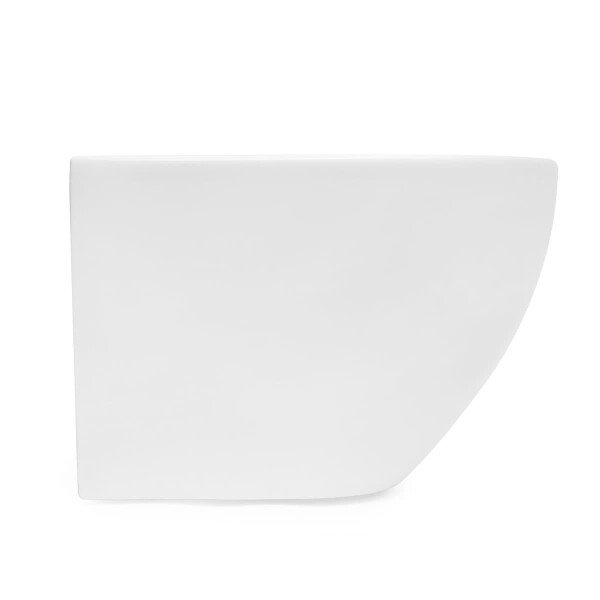 SAT Wand-WC spülrandlos mit verdeckter Befestigung und SoftClose WC-Sitz, weiß