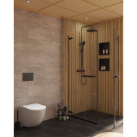 SAT Wand-WC spülrandlos mit verdeckter Befestigung und SoftClose WC-Sitz, weiß