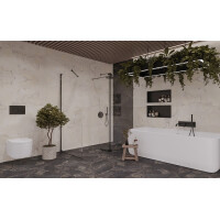 SAT Wand-WC spülrandlos mit verdeckter Befestigung und SoftClose WC-Sitz, weiß