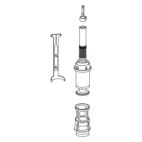 Mepa Ablaufventil-Set für UP-SPK Sanicontrol-A11
