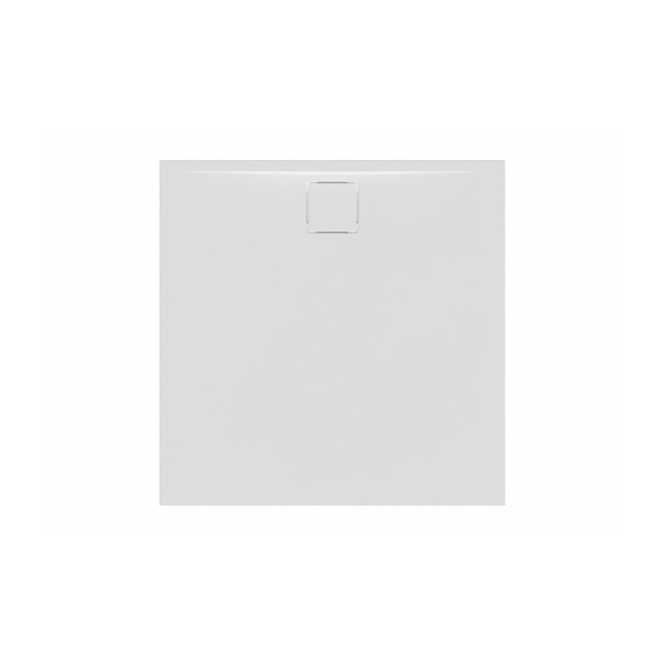 SAT Vision Duschwanne quadratisch Gussmarmor 90 x 90 cm, Weiß